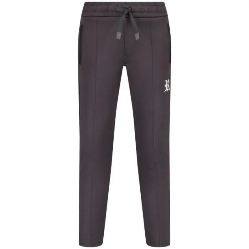 Donkergrijze comfy sweatpant Saxton