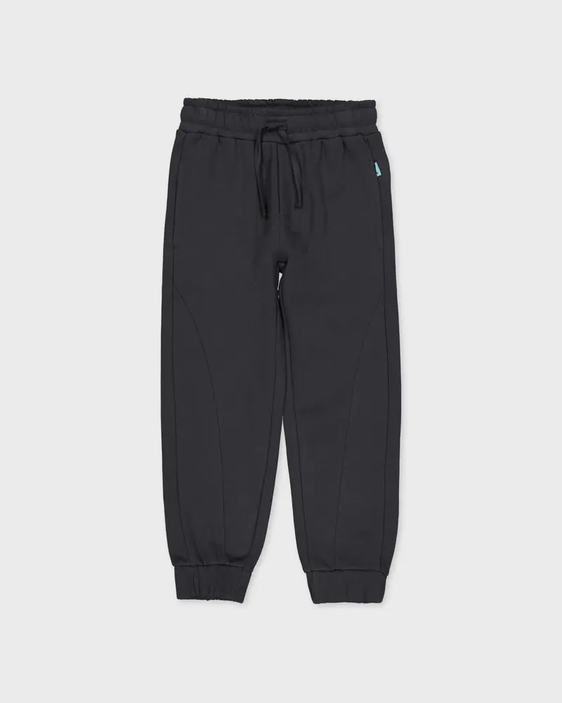 Donkergrijze joggingbroek met koord | Antracite