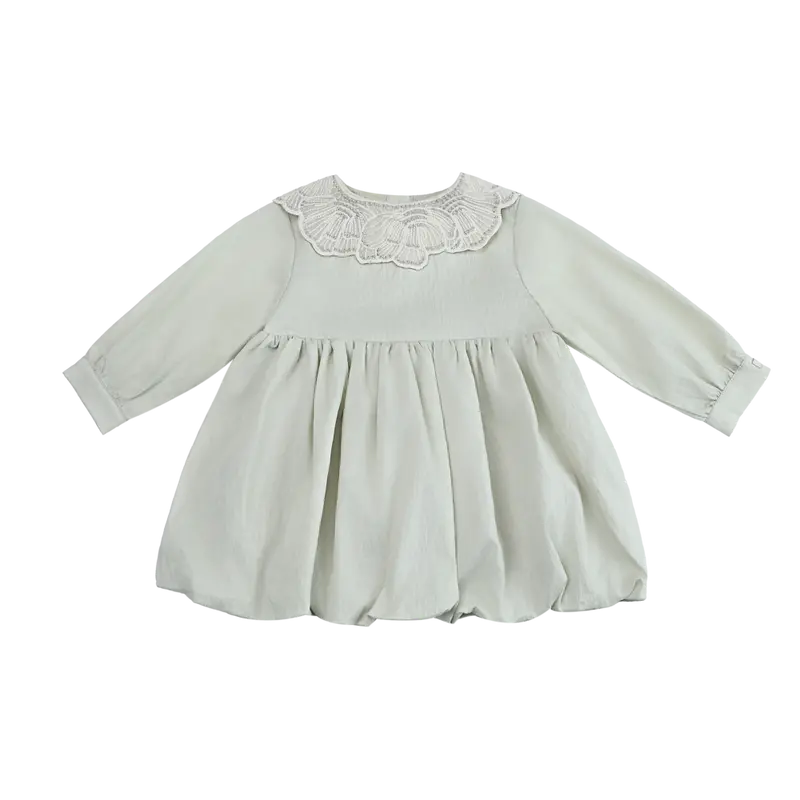Doriane Dress | Oyster Grey