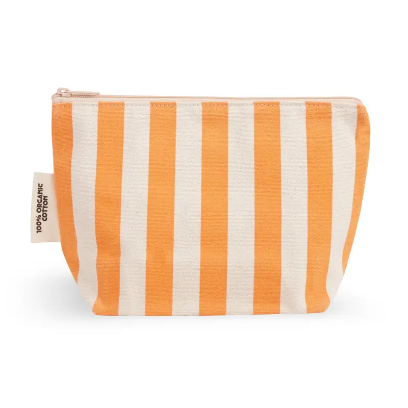 Dr Max's Organic Cotton Zipper Pouch Orange