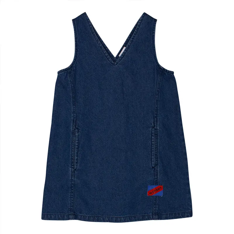 Dress Amore Pinafore Deep Indigo