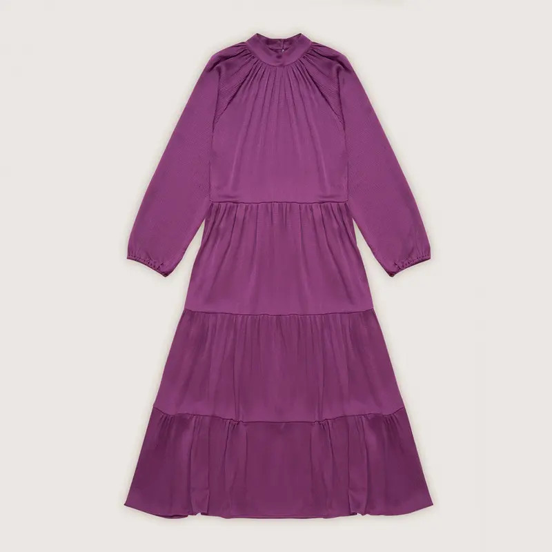 Dress Long Miranda Grape Woman