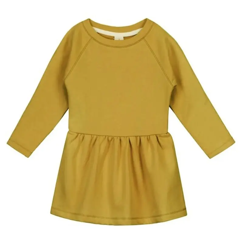 Dress Longsleeve Mustard