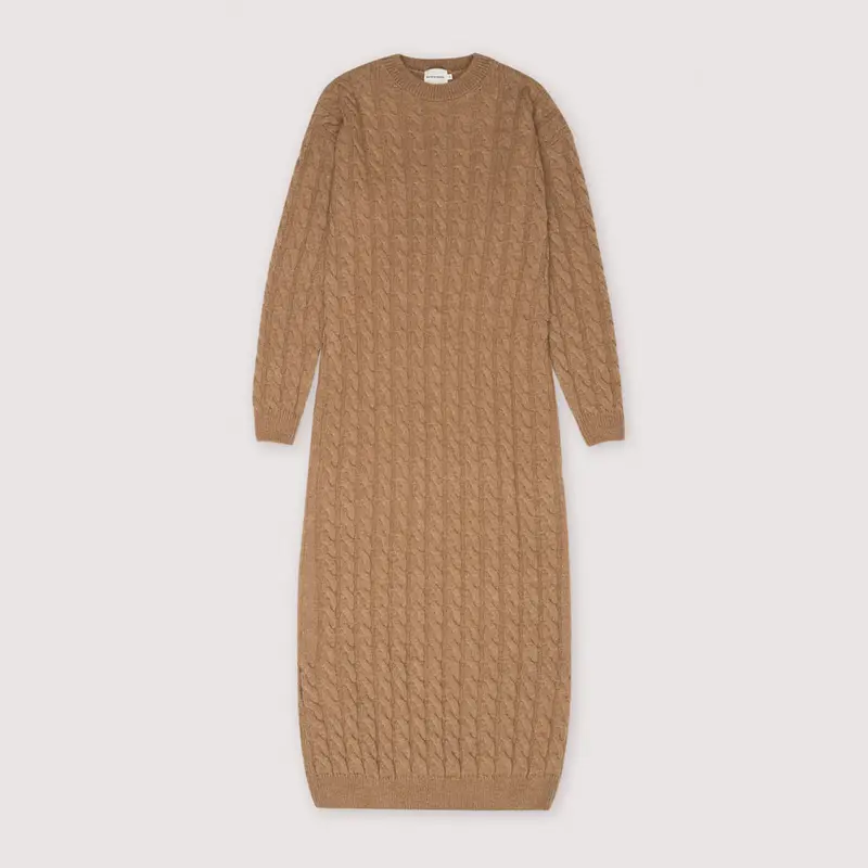 Dress River Suede Camel Woman