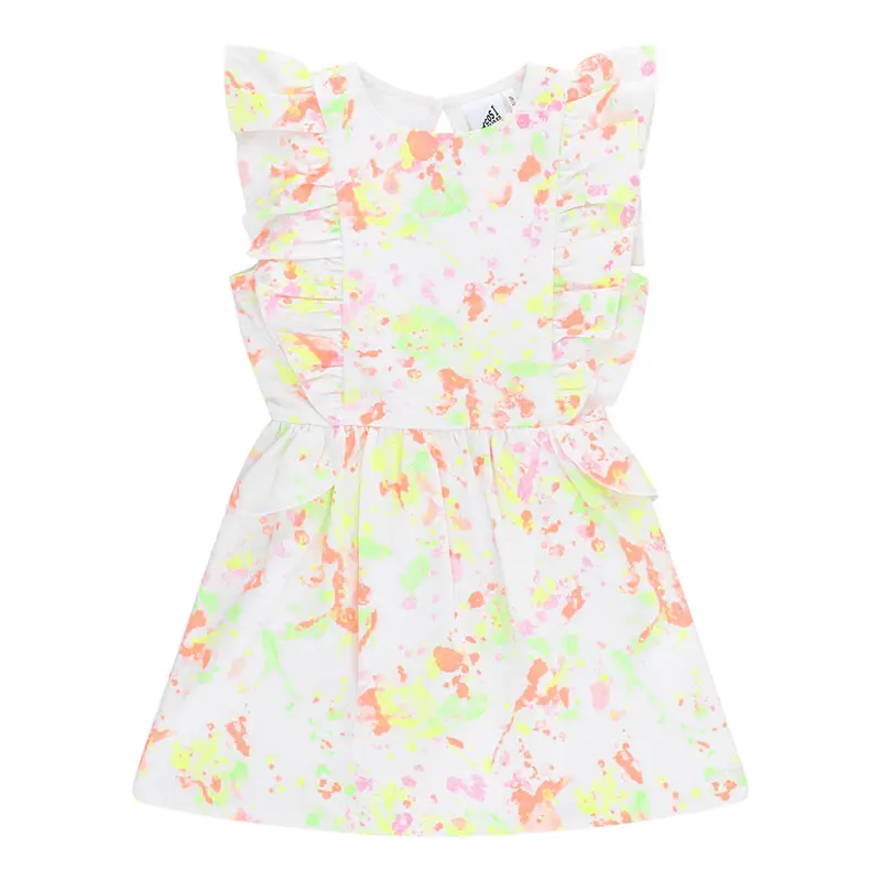 Dress Ruffle Paint Splash