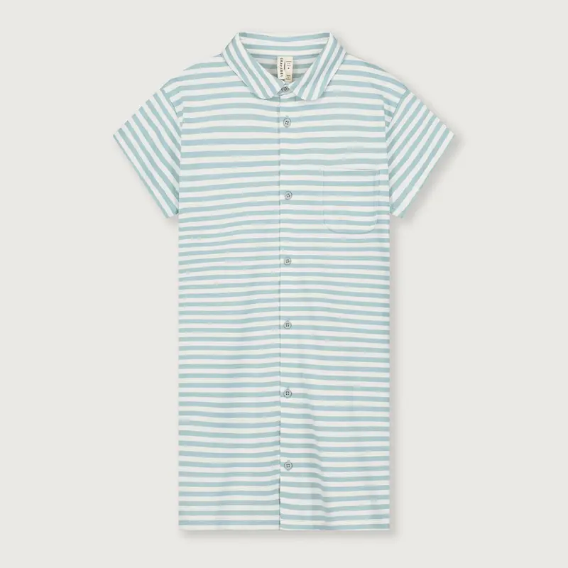 Dress Shirt Long Sky Off White