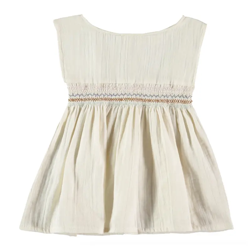 Dress Smock Cru Natural