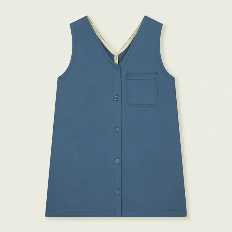 Dress Twill Sleeveless Blue Moon - Sample