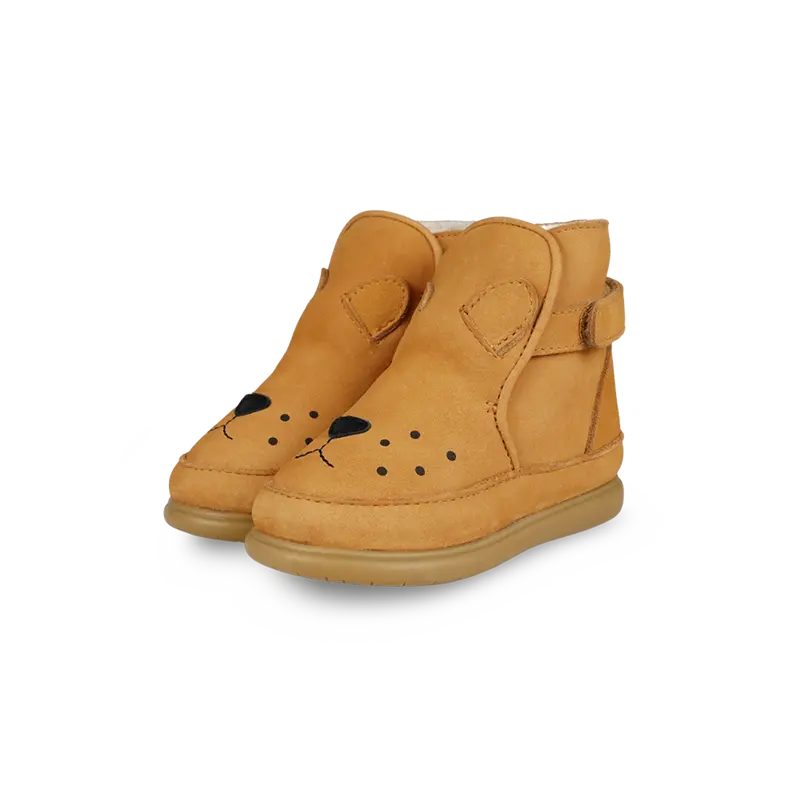 Dubu Classic Shoes | Lion | Caramel Nubuck