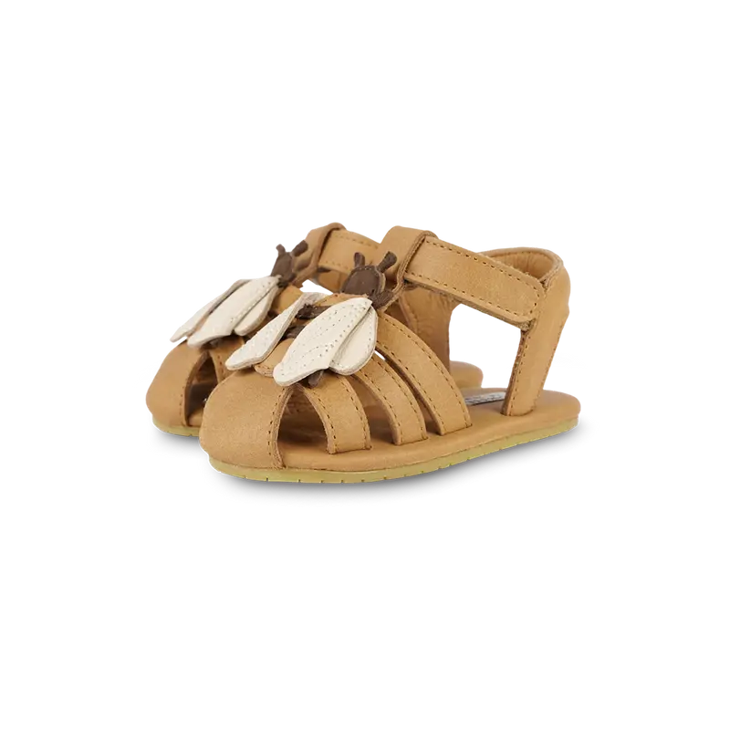 Duni Sky Sandals | Bee | Camel Classic Leather