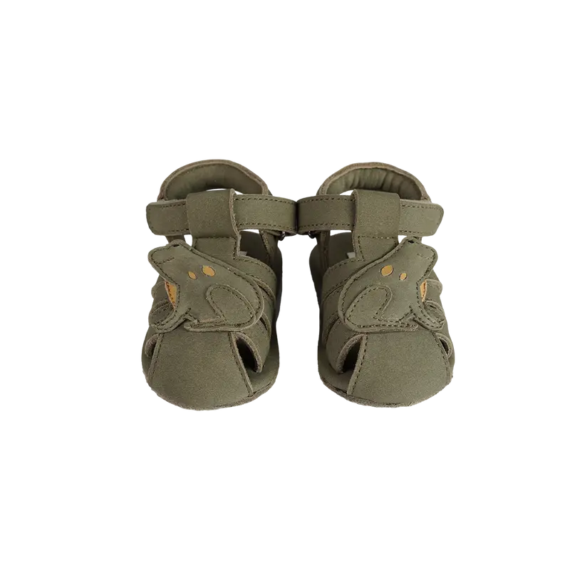 Dunio Sandals | Frog | Stone Nubuck