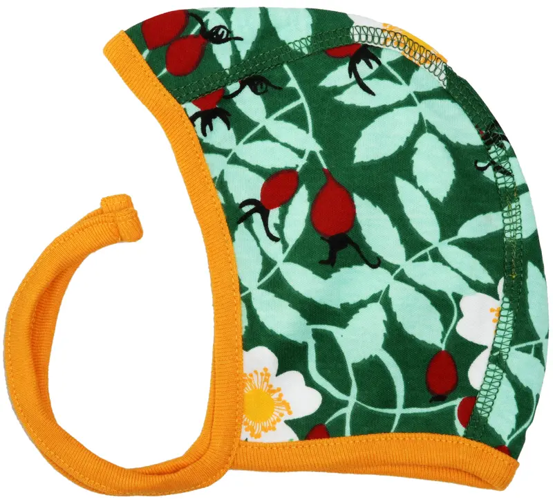 Duns Sweden - Baby Cap Bonnet Rosehip Green