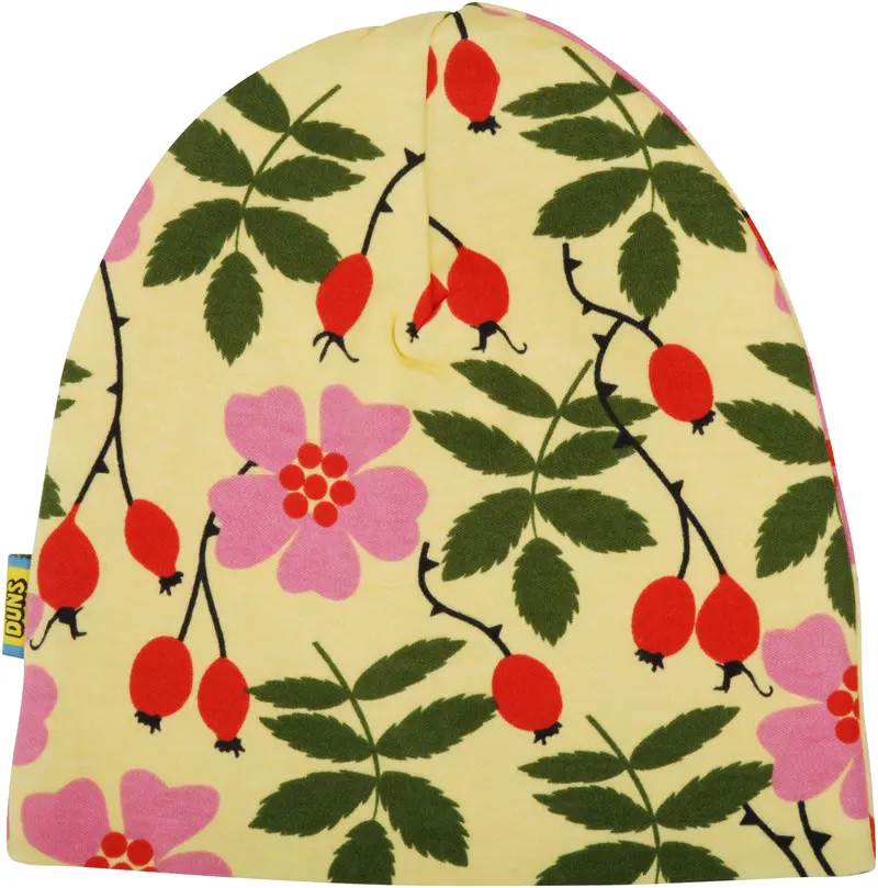 Duns Sweden - Beanie Rosehip - Dubbellaags Muts Rozenbottel