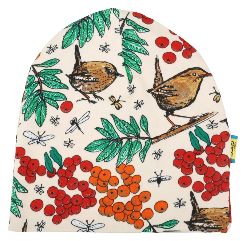 Duns Sweden - Beanie Rowanberry Dubbellaags Muts Lijsterbessen