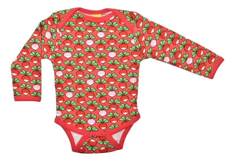 Duns Sweden - Body Romper Multi Radish Rouge Red