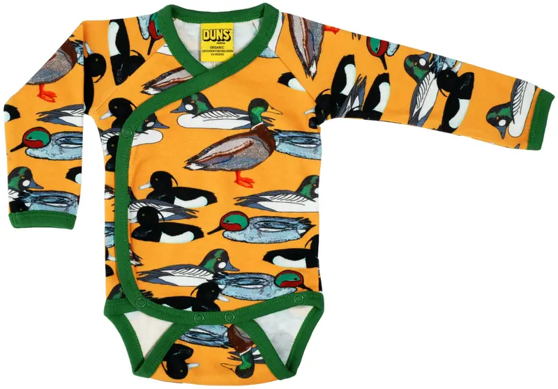 Duns Sweden - Body Wrap Longsleeve Duckpond Yellow