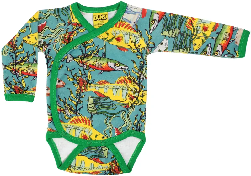 Duns Sweden - Body Wrap Longsleeve Fish Teal