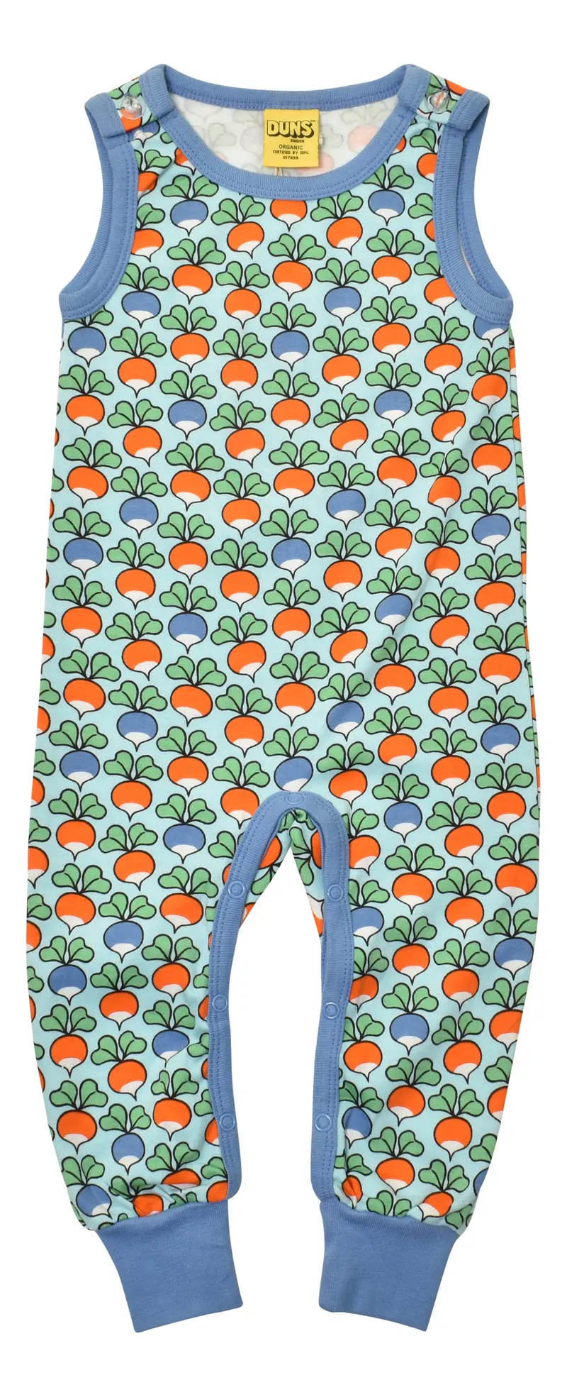 Duns Sweden - Dungarees Multi Radish Blue