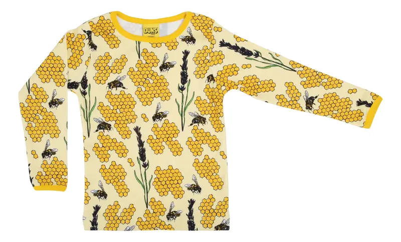 Duns Sweden - Longsleeve Bee Yellow - Bijen Geel