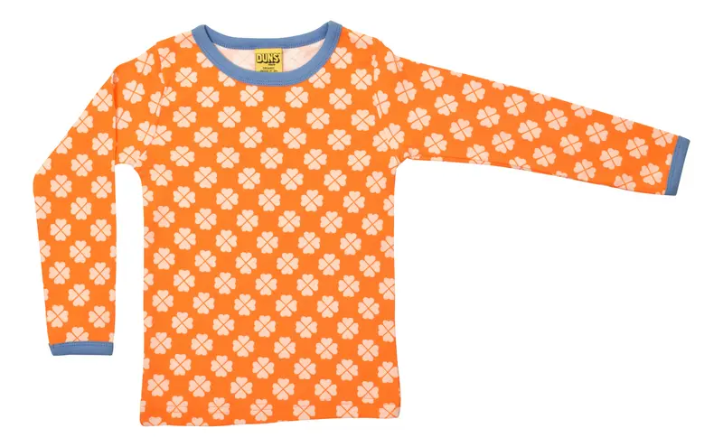 Duns Sweden - Longsleeve Clover Vibrant Orange