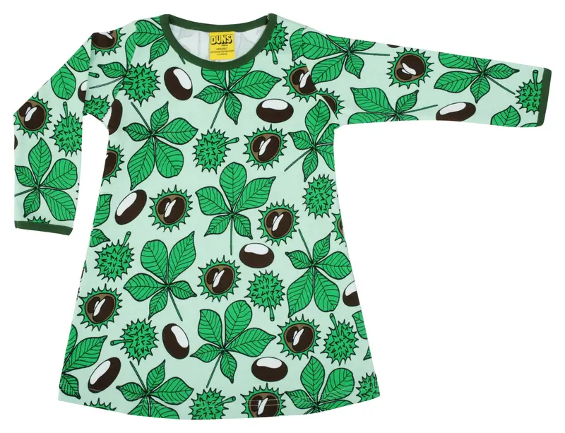 Duns Sweden - Longsleeve Dress Chestnut Green