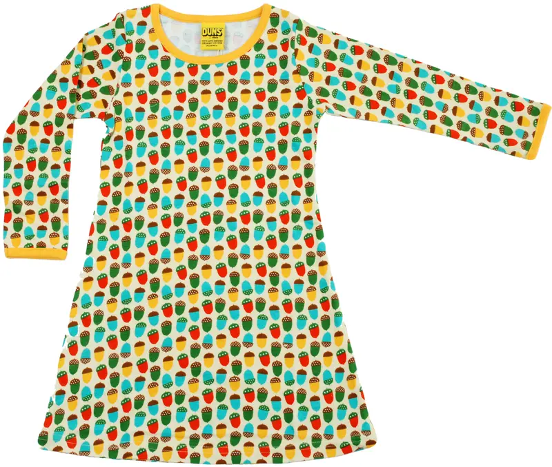 Duns Sweden - Longsleeve Dress Small Acorns