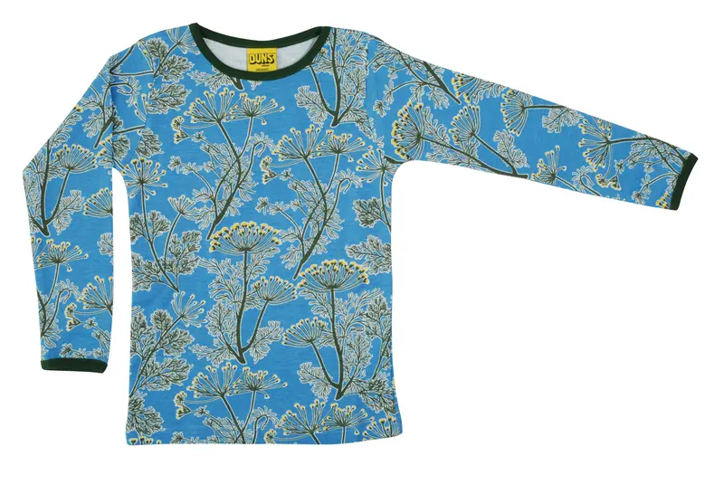 Duns Sweden - Longsleeve Top Dill Blue - Dille Blauw