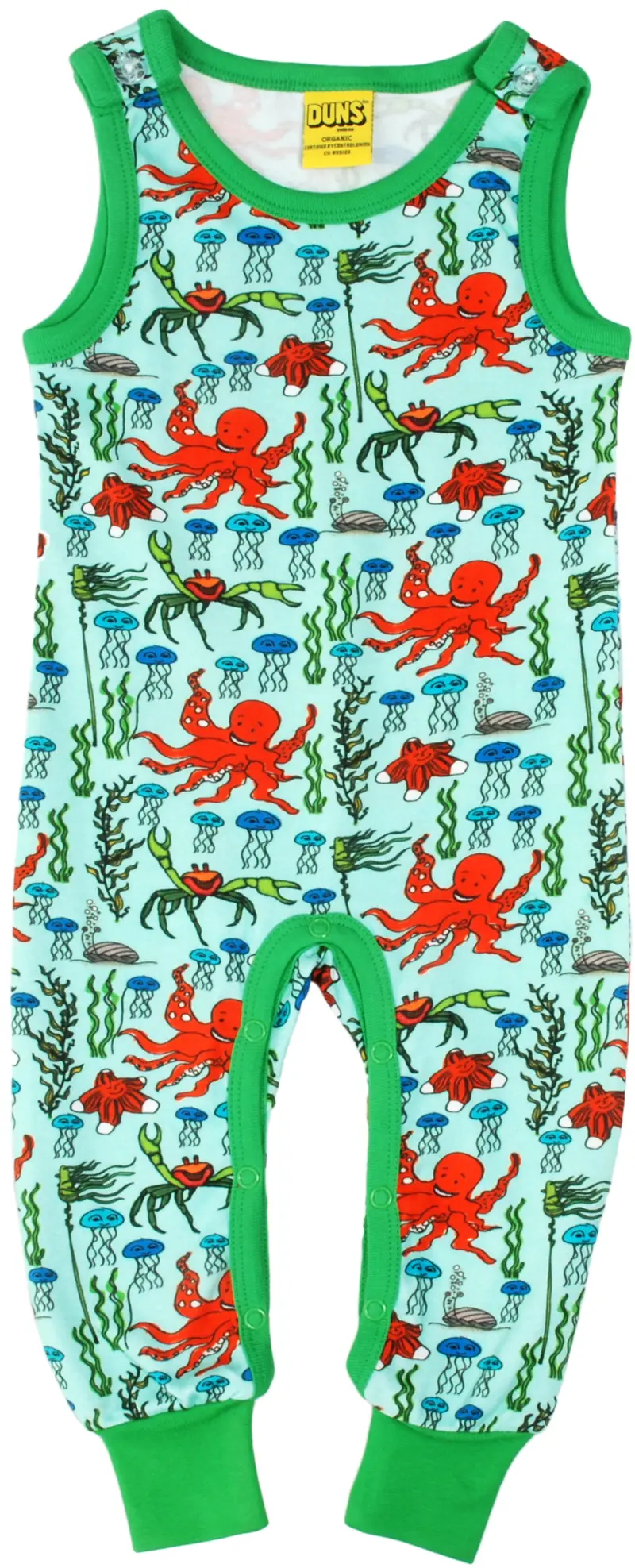 Duns Sweden - Playsuit Octopus Mint