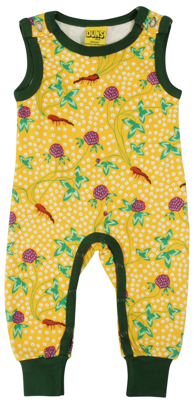 Duns Sweden - Playsuit Red Clover Dungaree Rode Klaver