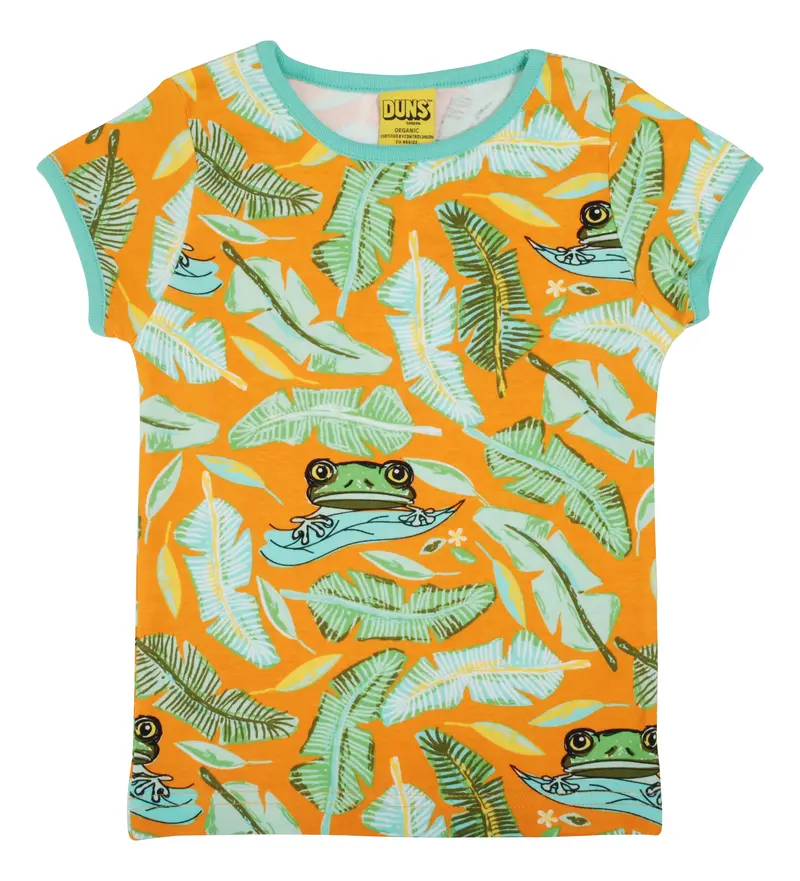 Duns Sweden - T-shirt Frog Orange