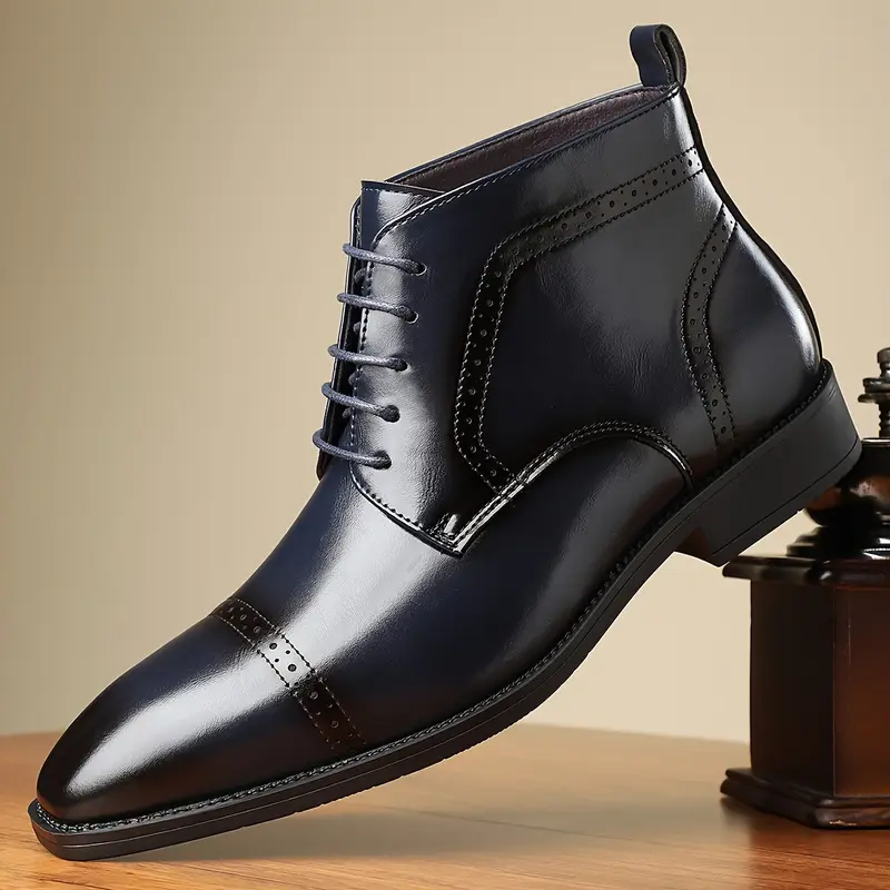 Edvard | Herren Stiefeletten Cap-Toe Schnürboots