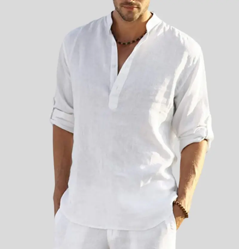 Elegantes Leinenhemd Herren