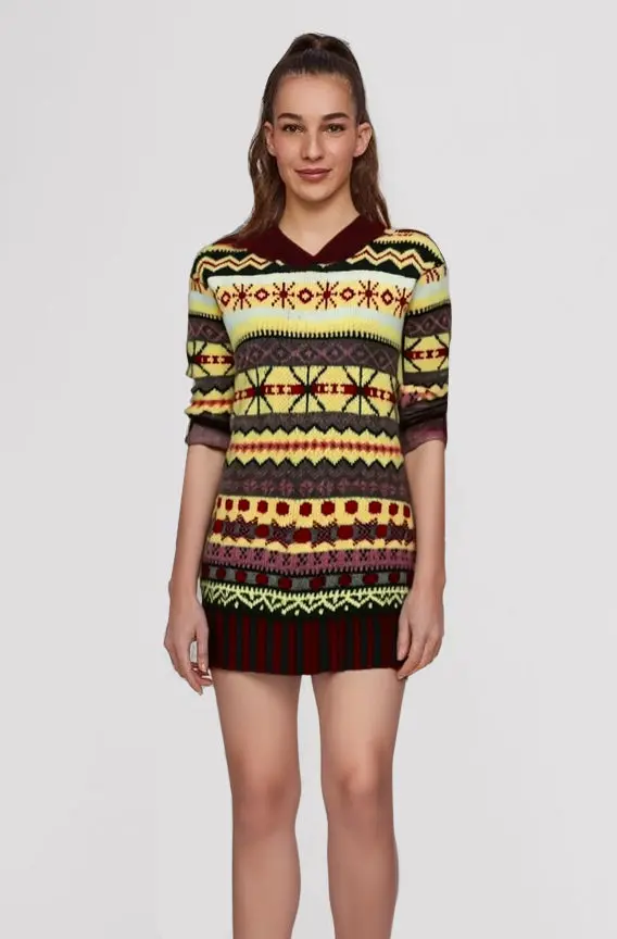 Elena | Damen Langarm Kapuzenpullover