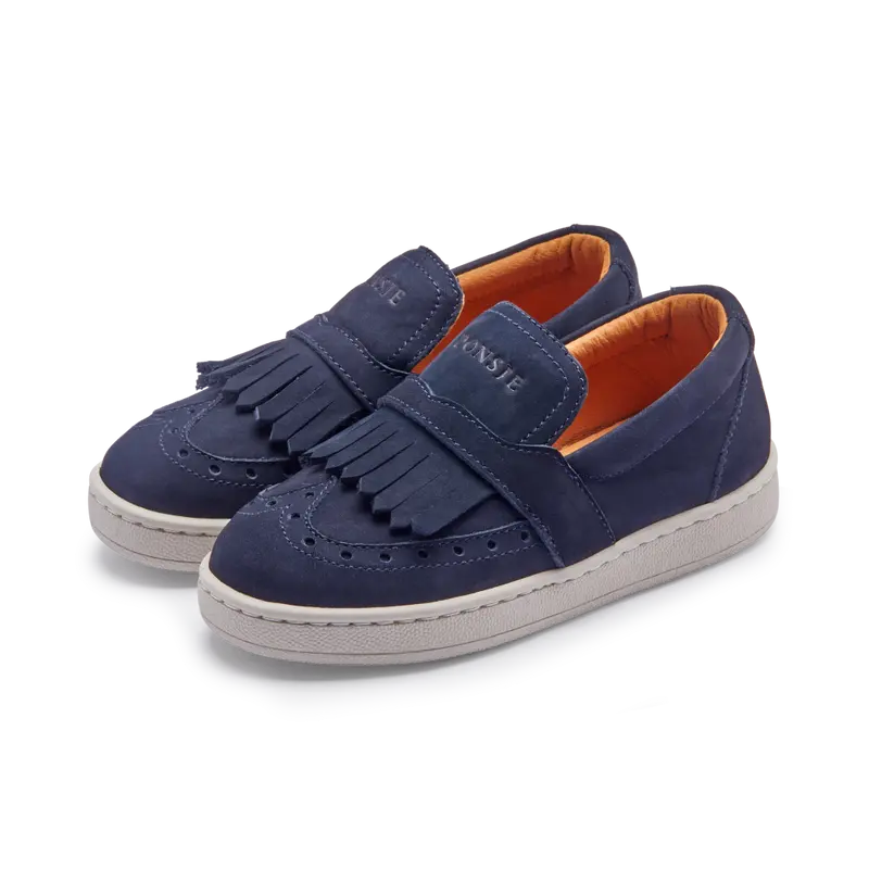 Emett Loafers | Navy Nubuck