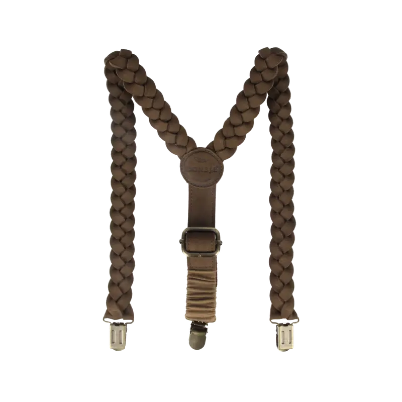Erbu Suspenders | Hazelnut Nubuck