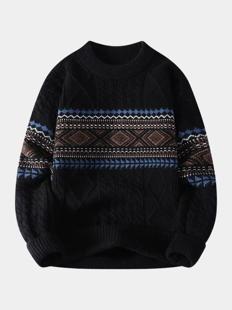 Erik | Strickpullover im nordischen Stil für Herren