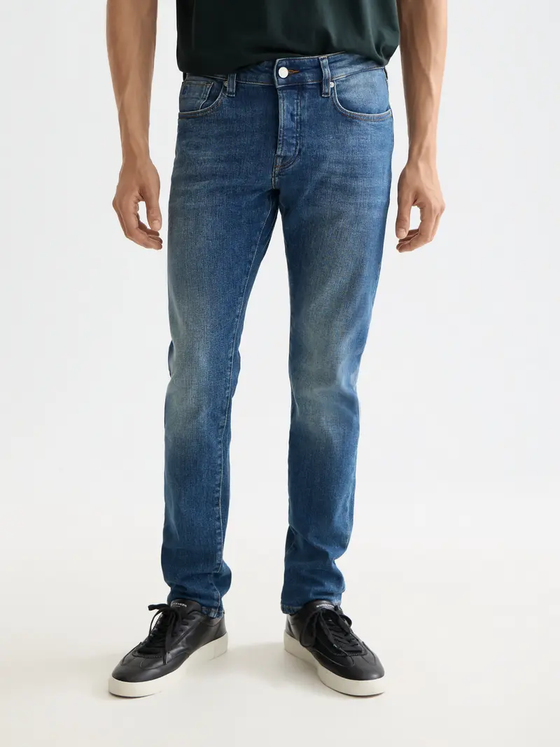 Essentials —  Ralston slim jeans — Classic Blue