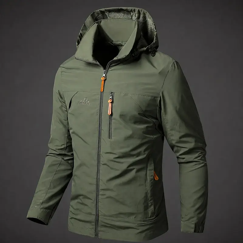 Estefan - Modische Herrenjacke mit Kapuze