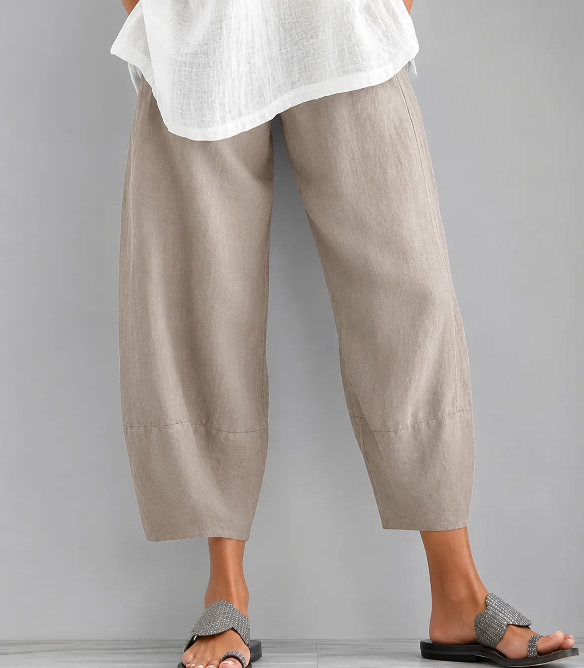 Eulorine - weite Hose mit weicher Haptik