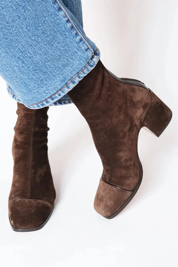Eva - Damen Elegante Stiefel mit Absatz