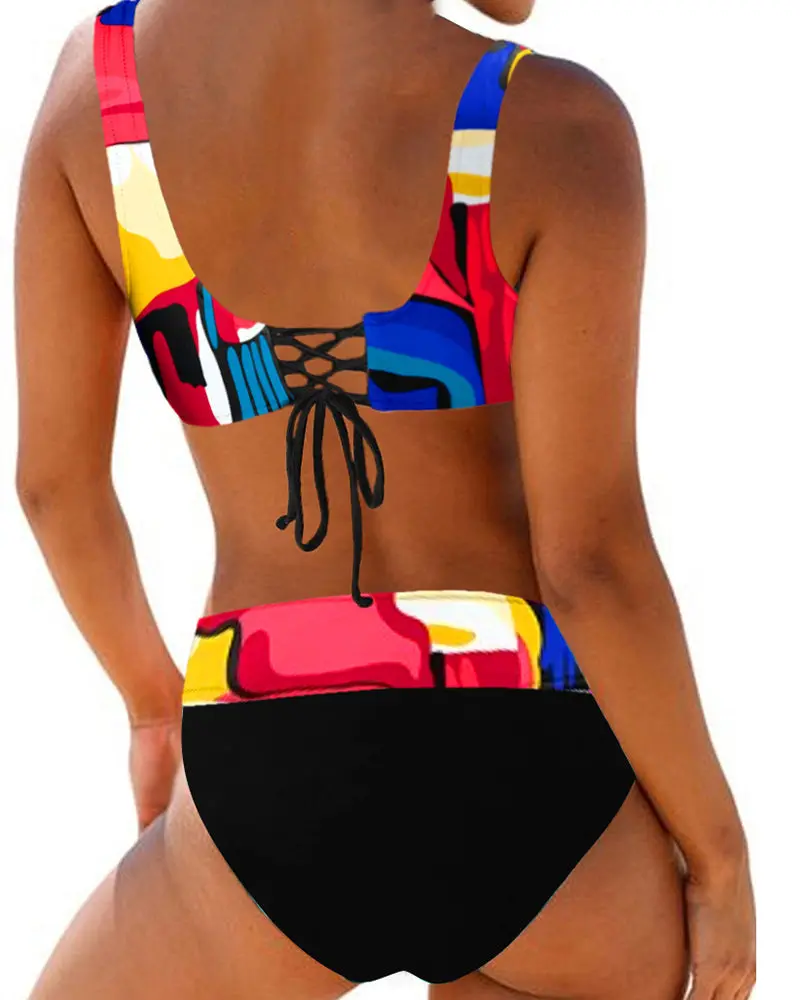 Eva - farbenfrohes, verspieltes Bikini