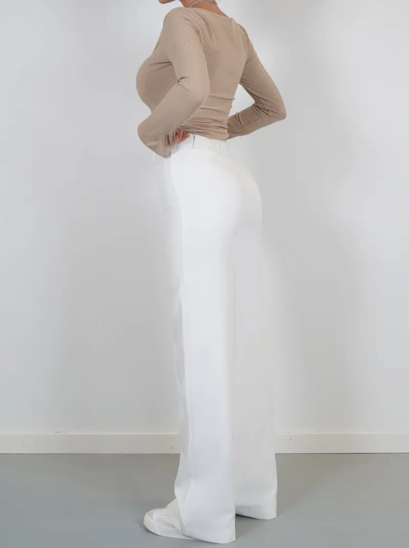 Eva | Stilvolle Und Bequeme Weite Hose