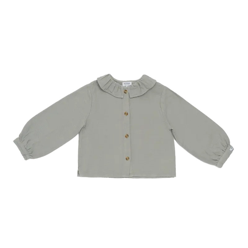Evy Blouse | Pigeon Blue