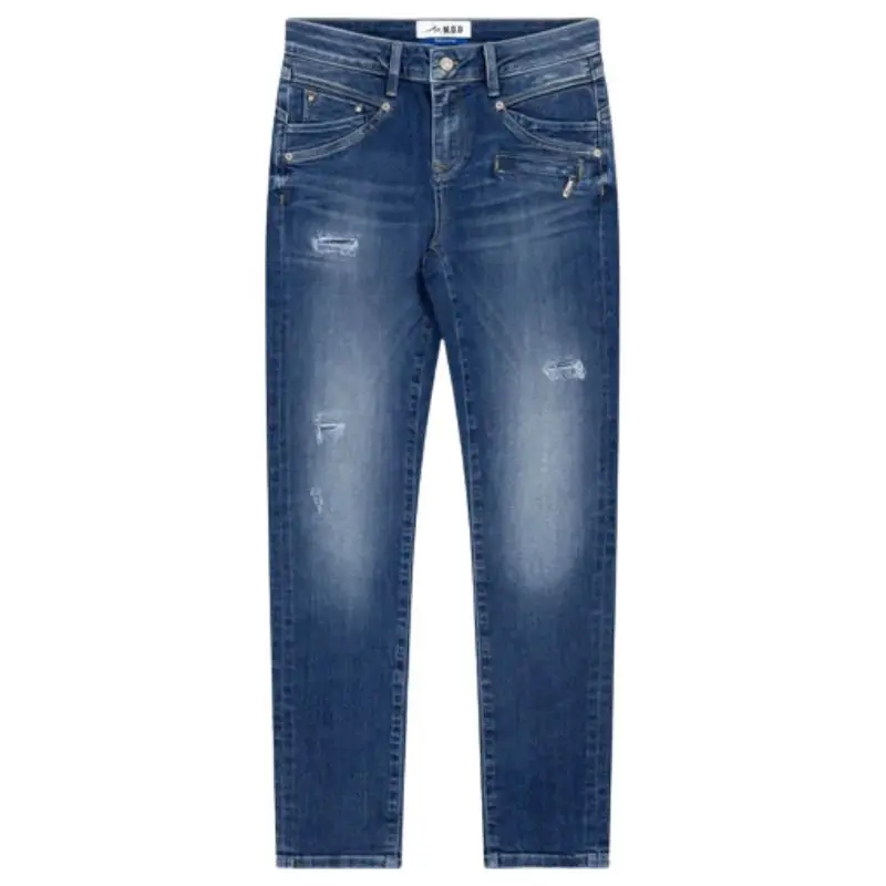Expel Blue damaged skinny jeans Suzy