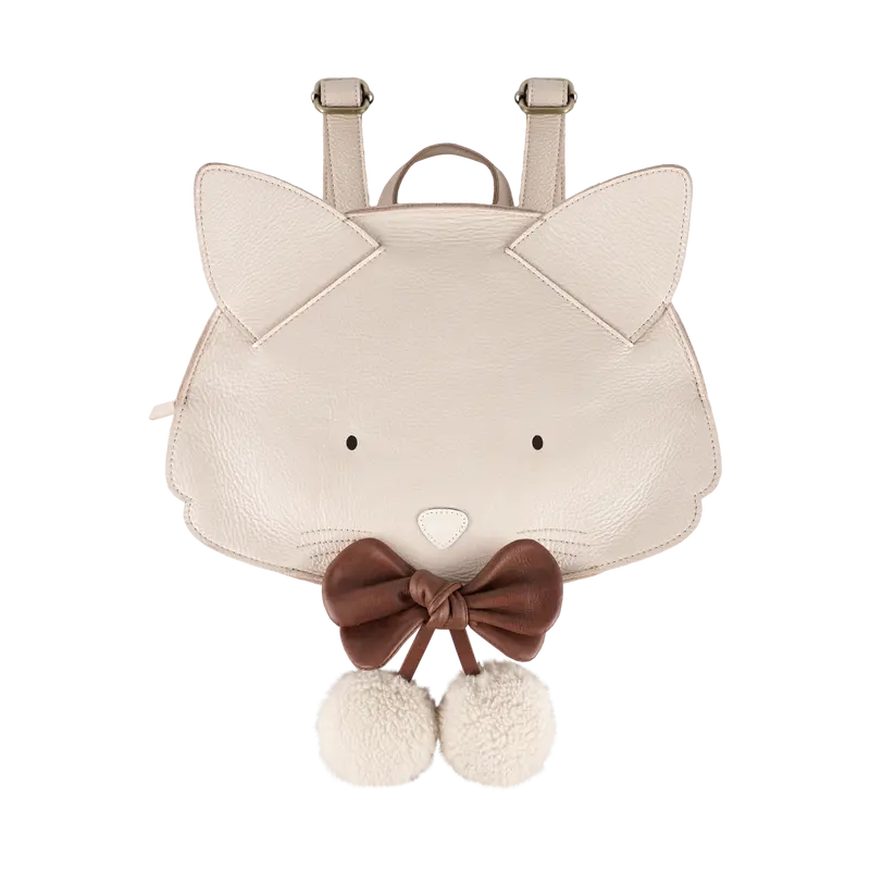 Fammy Schoolbag | Cat | Powder Metallic Nubuck