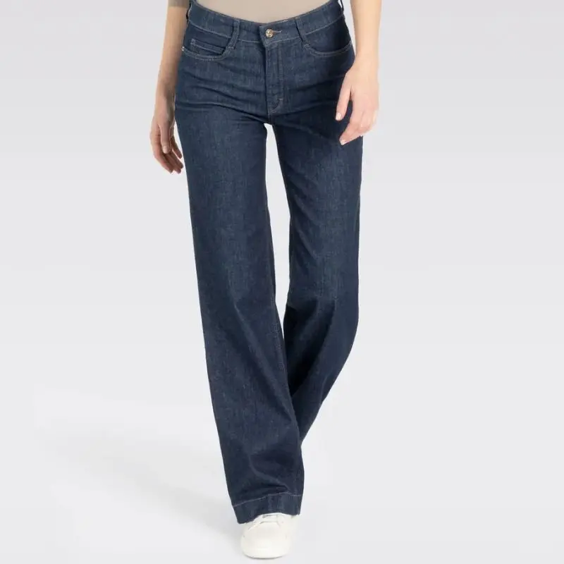 Fashion Rinsed authentic jeans Wide