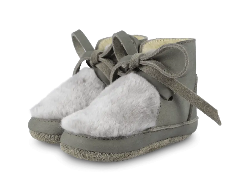 Felinci Booties | Stone Nubuck