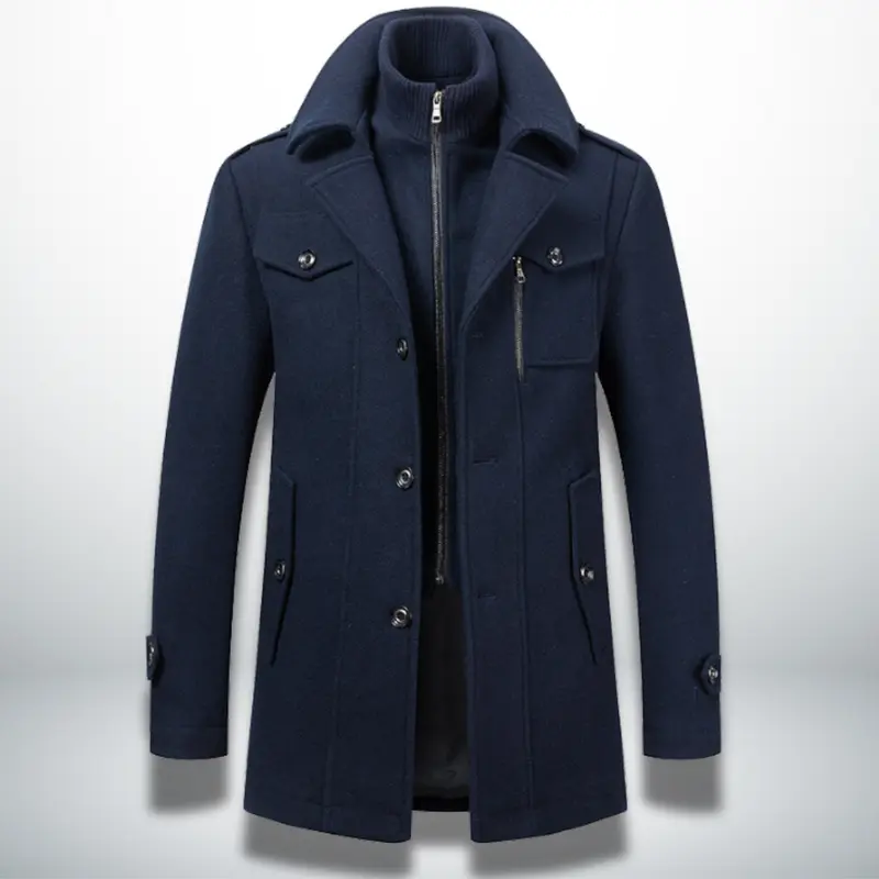 Felix | Herren Smart-Casual Knopf Mantel
