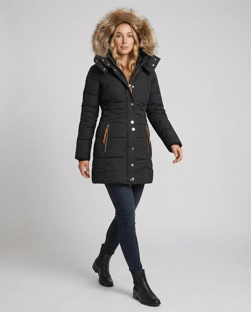Fellgefütterter Parka