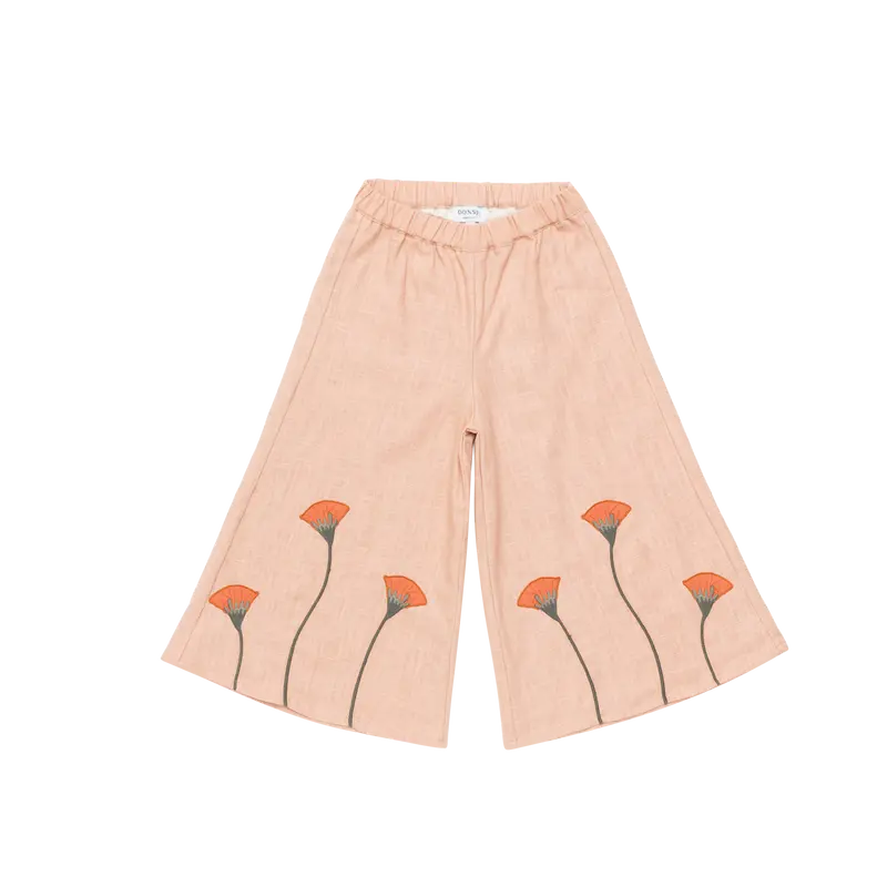 Fifis Linen Trousers | Poppy | Cloudy Rose